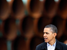 President Obama speaks at the southern site of the Keystone XL pipeline in Cushing, Okla., in March 2012. President Obama speaks at the southern site of the Keystone XL pipeline in Cushing, Okla., in March 2012.