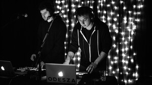 Watch the Seattle electronic dance-music duo bring a groove-heavy jam to life in the studio. Watch the Seattle electronic dance-music duo bring a groove-heavy jam to life in the studio.