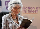 Short story author Alice Munro, seen here in Dublin in 2009, won the Nobel Prize in Literature today. Her stories often touched on a less obvious form of evil. Short story author Alice Munro, seen here in Dublin in 2009, won the Nobel Prize in Literature today. Her stories often touched on a less obvious form of evil.