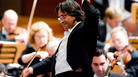 Riccardo Muti leading the Chicago Symphony Orchestra. Riccardo Muti leading the Chicago Symphony Orchestra.