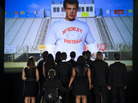 Glee remembered Cory Monteith in Thursday night's episode, "The Quarterback." Glee remembered Cory Monteith in Thursday night's episode, "The Quarterback."