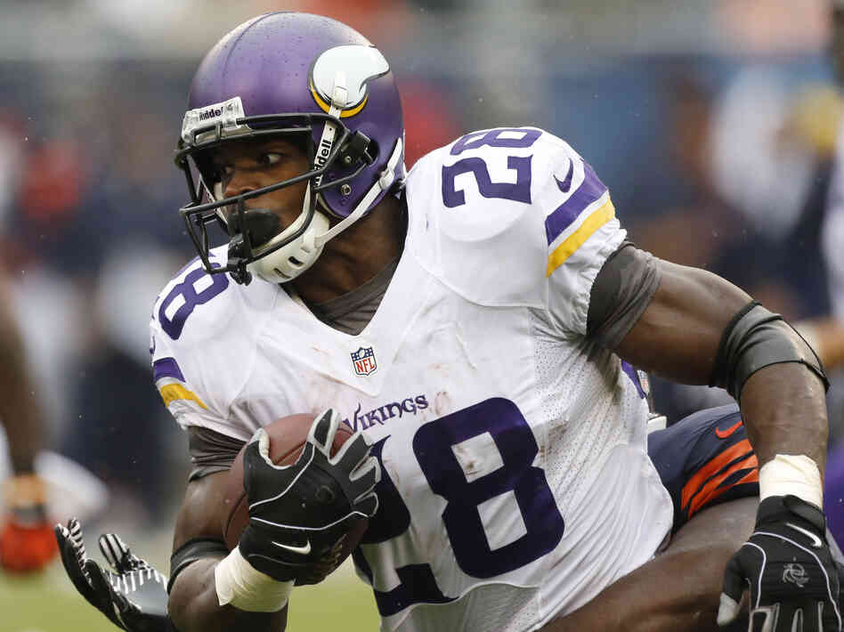 Lots of fantasy owners are taking out insurance on Adrian Peterson this year. Lots of fantasy owners are taking out insurance on Adrian Peterson this year.