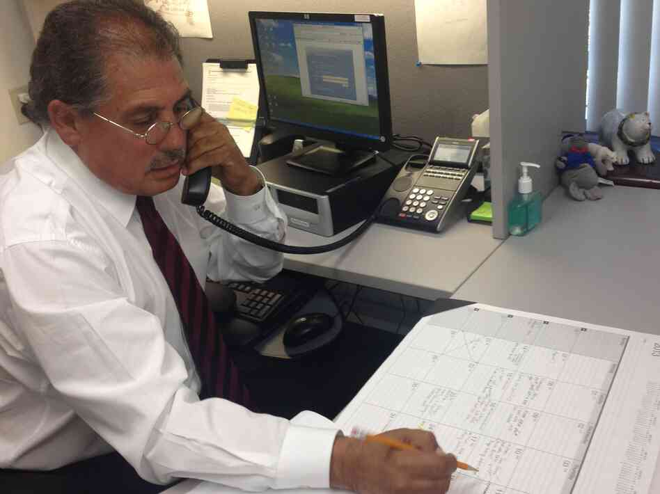 Edward Avalos, one of the first certified enrollment specialists in California, is a very busy man. Edward Avalos, one of the first certified enrollment specialists in California, is a very busy man.