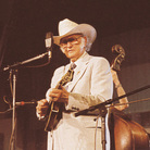 Bill Monroe performing live on Mountain Stage in 1989. Bill Monroe performing live on Mountain Stage in 1989.