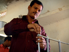 Arunachalam Muruganantham installs his machine in a village in Chhattisgarh, India. Arunachalam Muruganantham installs his machine in a village in Chhattisgarh, India.