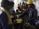 Villagers eat at a temporary cyclone shelter in Chatrapur, India, on Saturday. India evacuated nearly 1 million people before Cyclone Phailin made landfall. The effort appears to have paid off. As of Tuesday, there were fewer than 30 deaths. Villagers eat at a temporary cyclone shelter in Chatrapur, India, on Saturday. India evacuated nearly 1 million people before Cyclone Phailin made landfall. The effort appears to have paid off. As of Tuesday, there were fewer than 30 deaths.
