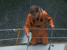 Robert Redford stars in All Is Lost as a solitary man struggling to make his yacht seaworthy again after it collides with a rogue shipping container adrift in the Indian Ocean. Robert Redford stars in All Is Lost as a solitary man struggling to make his yacht seaworthy again after it collides with a rogue shipping container adrift in the Indian Ocean.