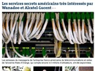 Le Monde has the scoop on allegations about NSA spying on French phone calls. Le Monde has the scoop on allegations about NSA spying on French phone calls.