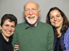 Priya Morganstern (left) and Bhavani Jaroff visited a StoryCorps booth with their father, Ken Morganstern, in 2006. He passed away a year later. Priya Morganstern (left) and Bhavani Jaroff visited a StoryCorps booth with their father, Ken Morganstern, in 2006. He passed away a year later.