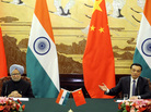 Chinese Premier Li Keqiang talks during a joint news conference with India's Prime Minister Manmohan Singh at the Great Hall of the People in Beijing on Wednesday. Chinese Premier Li Keqiang talks during a joint news conference with India's Prime Minister Manmohan Singh at the Great Hall of the People in Beijing on Wednesday.