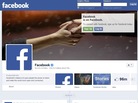 Facebook's homepage. Facebook's homepage.