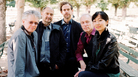 Kronos Quartet's new album, Aheym, comes out Nov. 5. All the music on this album was composed by Bryce Dessner (center) of the rock group The National. Kronos Quartet's new album, Aheym, comes out Nov. 5. All the music on this album was composed by Bryce Dessner (center) of the rock group The National.