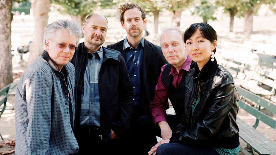 Kronos Quartet's new album, Aheym, comes out Nov. 5. All the music on this album was composed by Bryce Dessner (center) of the rock group The National. Kronos Quartet's new album, Aheym, comes out Nov. 5. All the music on this album was composed by Bryce Dessner (center) of the rock group The National.