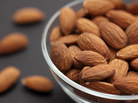 The protein, unsaturated fat composition and fiber in almonds all very likely play a role in helping to curb appetites. The protein, unsaturated fat composition and fiber in almonds all very likely play a role in helping to curb appetites.