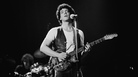 Lou Reed onstage in London in 1975 playing a transparent, Plexiglass guitar. Reed died Sunday. He was 71. Lou Reed onstage in London in 1975 playing a transparent, Plexiglass guitar. Reed died Sunday. He was 71.