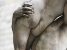 Marble statue: "The Rape of the Sabine Women" Marble statue: "The Rape of the Sabine Women"