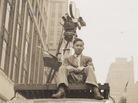 Harold Lee's son Henry, perched on the roof of a camera truck, helped produce and import Chinese-language films from Hong Kong and China in the late 1940s. Harold Lee's son Henry, perched on the roof of a camera truck, helped produce and import Chinese-language films from Hong Kong and China in the late 1940s.