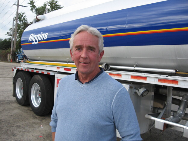 Paul Riggins, president of Riggins Oil Company in Vineland, N.J., was deluged with requests for fuel after Sandy and had to choose which shipments to prioritize. (Image credit: NPR)