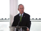New York Mayor Michael Bloomberg speaks during a press conference in London in September. New York Mayor Michael Bloomberg speaks during a press conference in London in September.