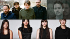 Clockwise from upper left: Death Cab For Cutie, Milosh, Swearin', La Luz Clockwise from upper left: Death Cab For Cutie, Milosh, Swearin', La Luz