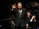 Frank Wess appears at a tribute concert in 2007. Frank Wess appears at a tribute concert in 2007.