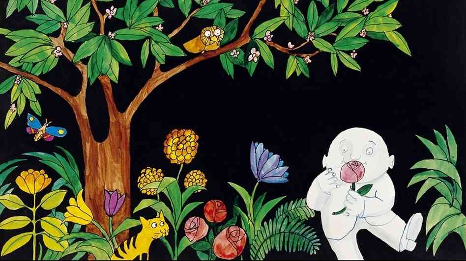 Tomi Ungerer's 1967 book Moon Man follows its lonely protagonist as he visits Earth for the very first time. Tomi Ungerer's 1967 book Moon Man follows its lonely protagonist as he visits Earth for the very first time.