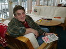 Michael Palmer poses at his home in Swampscott, Mass., in this 2002 photo. Michael Palmer poses at his home in Swampscott, Mass., in this 2002 photo.