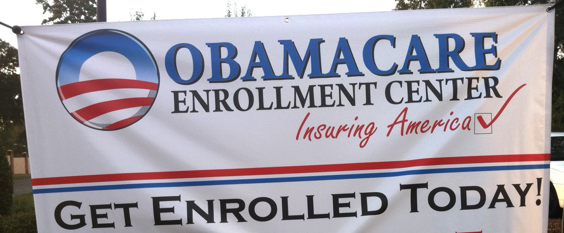 "Obamacare Enrollment Teams" give presentations on health insurance options and the Affordable Care Act, but are not actually affiliated with the government.