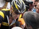 Alex Gibney's documentary started as a flattering profile of competitive cyclist Lance Armstrong, but all that changed after Armstrong admitted to years of doping — and lying to everyone about it. Alex Gibney's documentary started as a flattering profile of competitive cyclist Lance Armstrong, but all that changed after Armstrong admitted to years of doping — and lying to everyone about it.