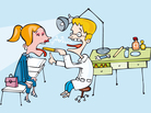 Wouldn't it be nice to be able to skip the strep test sometimes? Wouldn't it be nice to be able to skip the strep test sometimes?