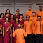 Kanniks Kannikeswaran leads the Greater Cincinnati Indian Community Choir in 2012, as it competes at the World Choir Games in Cincinnati. Kanniks Kannikeswaran leads the Greater Cincinnati Indian Community Choir in 2012, as it competes at the World Choir Games in Cincinnati.