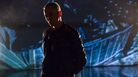 Eminem, in a still from his video for "Don't Front," a bonus track on The Marshall Mathers LP 2. Eminem, in a still from his video for "Don't Front," a bonus track on The Marshall Mathers LP 2.