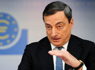 Mario Draghi, president of the European Central Bank. Some say he's super. Mario Draghi, president of the European Central Bank. Some say he's super.