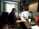 Graphic designer Tom Sadowski, 65, works from home in Sterling, Va., in October. Many experts believe the economy is becoming too complicated for the Bureau of Labor Statistics to measure accurately using current methods. Graphic designer Tom Sadowski, 65, works from home in Sterling, Va., in October. Many experts believe the economy is becoming too complicated for the Bureau of Labor Statistics to measure accurately using current methods.