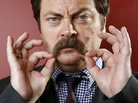 Actor Nick Offerman in October 2012 in New York. Actor Nick Offerman in October 2012 in New York.