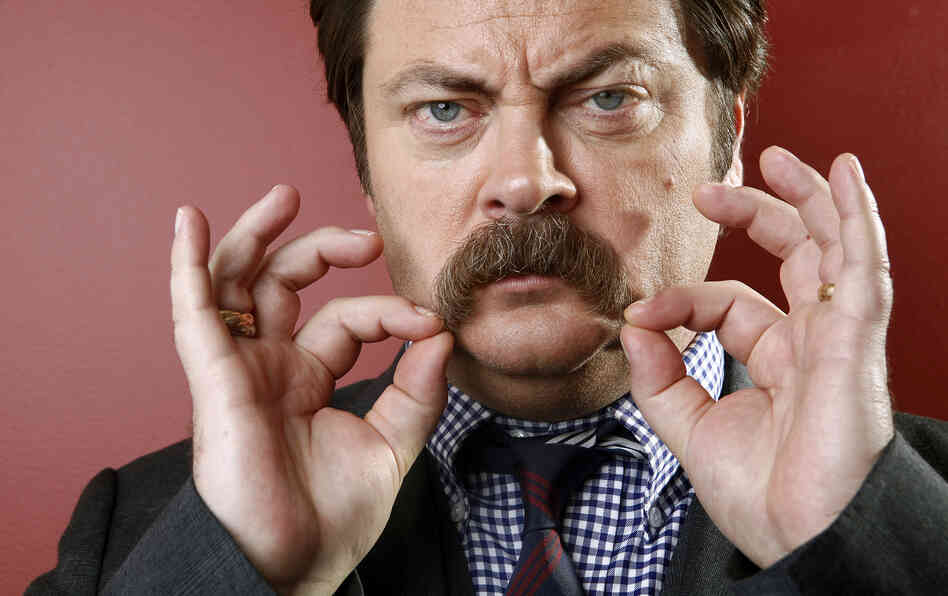 Actor Nick Offerman in October 2012 in New York. Actor Nick Offerman in October 2012 in New York.