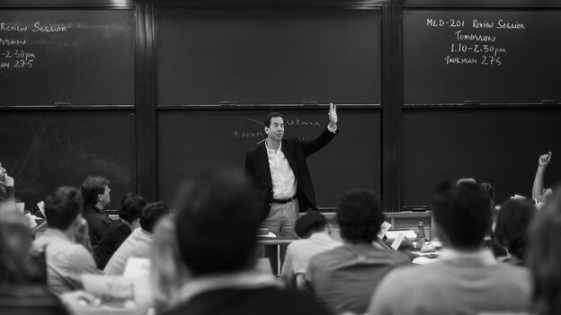 Ronald Heifetz draws on his training as a psychiatrist to coach aspiring leaders at Harvard's John F. Kennedy School of Government. Ronald Heifetz draws on his training as a psychiatrist to coach aspiring leaders at Harvard's John F. Kennedy School of Government.