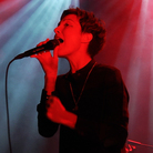Polica, performing live at the 9:30 Club in Washington, D.C. Polica, performing live at the 9:30 Club in Washington, D.C.