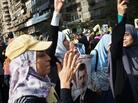 Women supporters of the Muslim Brotherhood and ousted president Mohamed Morsi take part in a march through the streets of Cairo on November 8, 2013. Women supporters of the Muslim Brotherhood and ousted president Mohamed Morsi take part in a march through the streets of Cairo on November 8, 2013.