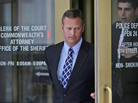 Lt. Col. Jeffrey Krusinski, who led the Air Force's Sexual Assault Prevention and Response unit, is seen leaving the Arlington County General District Court, in July. Lt. Col. Jeffrey Krusinski, who led the Air Force's Sexual Assault Prevention and Response unit, is seen leaving the Arlington County General District Court, in July.