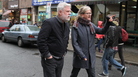 Brendan Canning (right), co-founder of Broken Social Scene, gives host David Dye a tour of Toronto. Brendan Canning (right), co-founder of Broken Social Scene, gives host David Dye a tour of Toronto.
