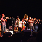 Red Baraat performs live on Mountain Stage. Red Baraat performs live on Mountain Stage.