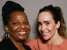 New York City subway conductor Paquita Williams (left) and passenger Laura Lane became friends after a two-hour train breakdown. New York City subway conductor Paquita Williams (left) and passenger Laura Lane became friends after a two-hour train breakdown.