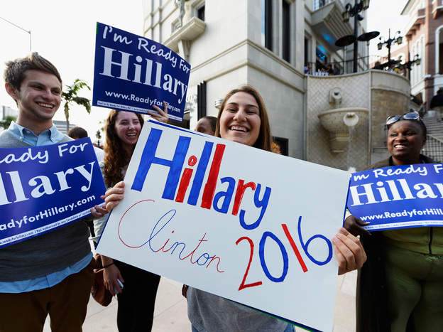 Supporters may be 'Ready for Hillary,' but NPR political reporter Don Gonyea isn't. (Image credit: Getty Images)