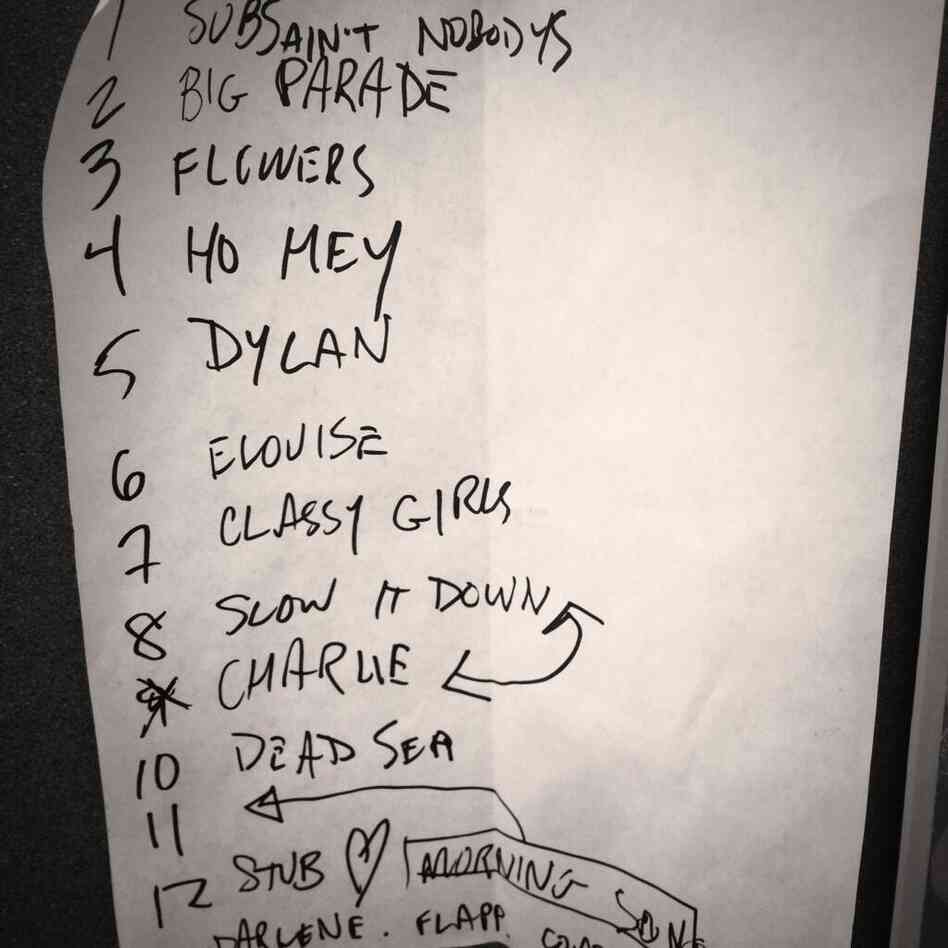The Lumineers at the Magic Bag (Ferndale, MI), Jun. 9, 2012.
