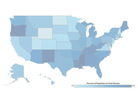 Screen grab of a map that shows hard numbers about who's getting hit by food stamp cuts. Screen grab of a map that shows hard numbers about who's getting hit by food stamp cuts.