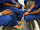 The federal immigration detention center in Florence, Ariz., is one of about 250 such facilities around the country. Immigration and Customs Enforcement (ICE) is required to house 34,000 immigration detainees per day, nationwide. The federal immigration detention center in Florence, Ariz., is one of about 250 such facilities around the country. Immigration and Customs Enforcement (ICE) is required to house 34,000 immigration detainees per day, nationwide.