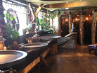 In the Game of Thrones, this is the winner: the fanciful restroom of the Varsity Theater in Minneapolis. In the Game of Thrones, this is the winner: the fanciful restroom of the Varsity Theater in Minneapolis.