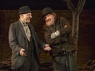 Patrick Stewart and Ian McKellen play Vladimir and Estragon in Waiting for Godot, one of two 20th-century classics they're doing in repertory this season on Broadway. Patrick Stewart and Ian McKellen play Vladimir and Estragon in Waiting for Godot, one of two 20th-century classics they're doing in repertory this season on Broadway.