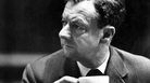 Benjamin Britten takes a cup of tea during rehearsals for his War Requiem at Coventry Cathedral, in Coventry, England in May, 1962. Benjamin Britten takes a cup of tea during rehearsals for his War Requiem at Coventry Cathedral, in Coventry, England in May, 1962.